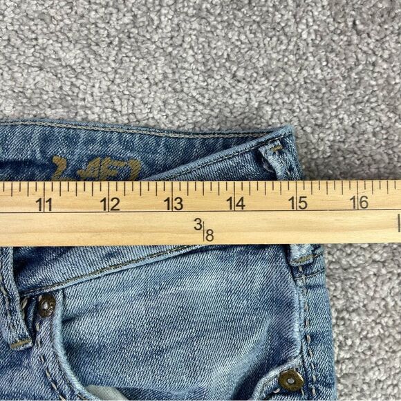 Silver Jeans Lael Women's 29X30.5 Blue Bootcut Low Rise Light Demin Stretch - Picture 12 of 16